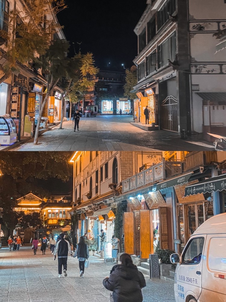 大理旅行双廊古镇夜景过一段惬意人生双廊镇位于云南省大