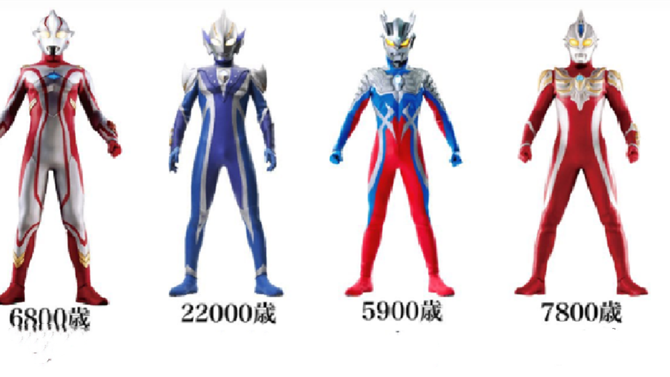 奥特曼:人物年龄大公开,诺亚已经35万岁,捷德却只有19