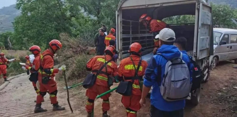 云南省森林消防总队完成震中黎家村,平黎村搜救任务,未发现失联和被困