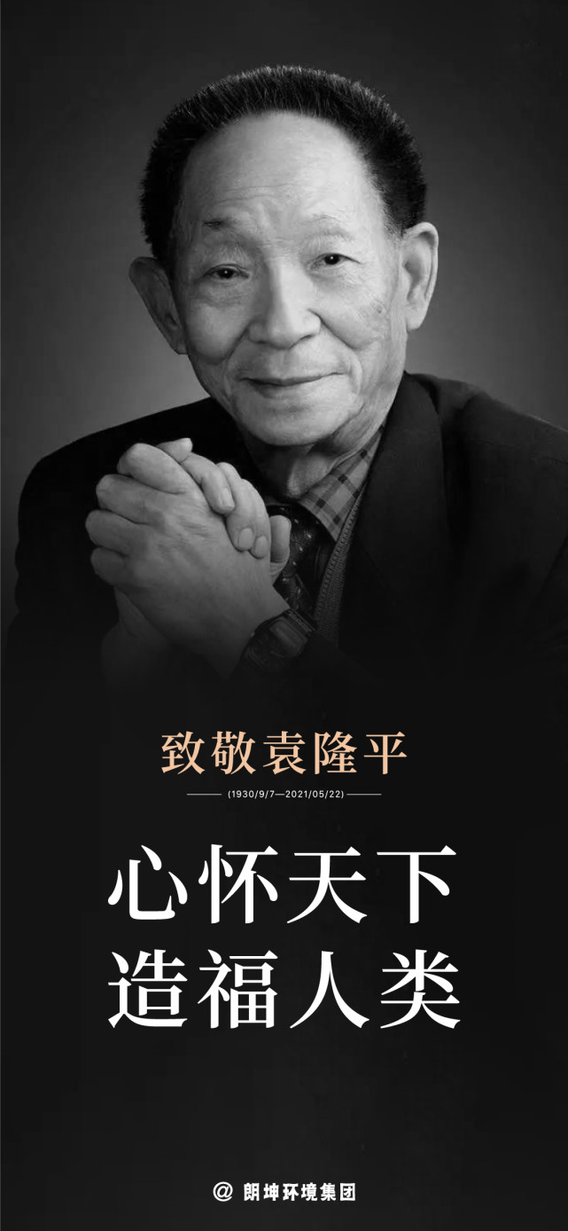 致敬袁隆平心怀天下造福世界