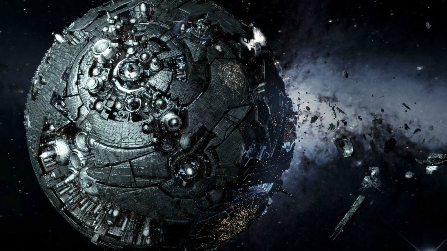 图注:信息传递快速的机械星球在地球上可以找到同个物种间几乎不竞争
