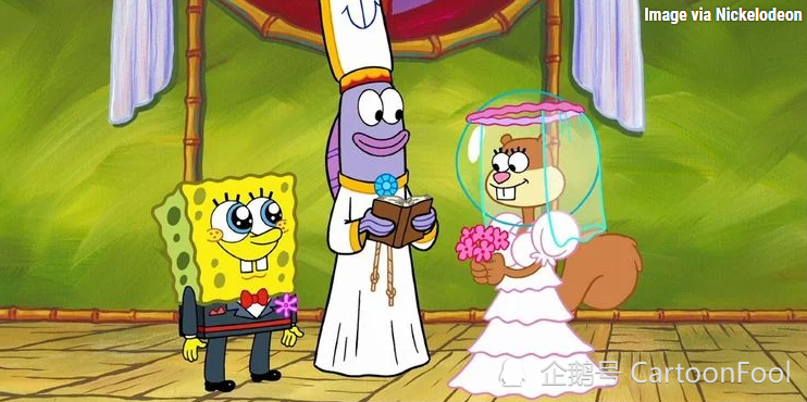 海绵宝宝珊迪将制作衍生电影动画真人海绵宝宝结婚了