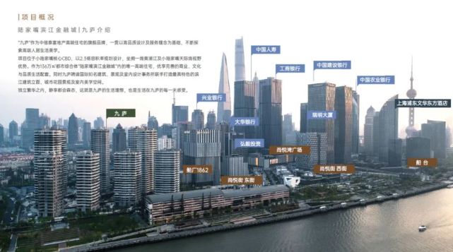 页面附上:楼栋分布和户型图part2商业—陆家嘴滨江金融城涵盖金融办公