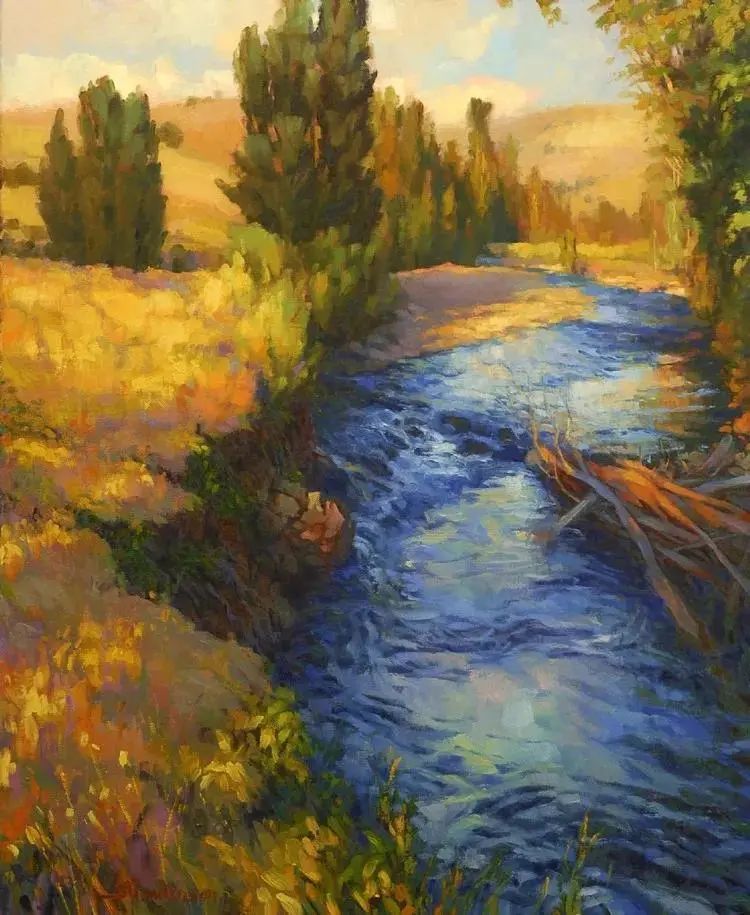 美国著名画家史蒂夫·亨德森 绚丽的风景油画欣赏