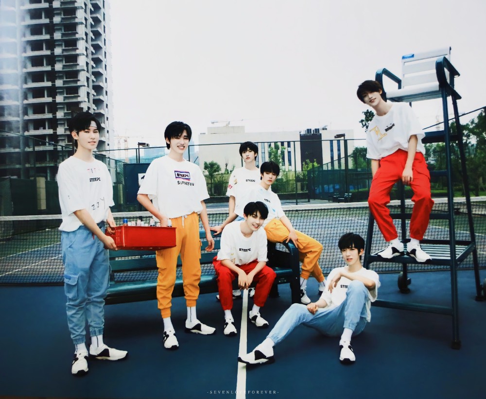 爱豆壁纸时代少年团全家福