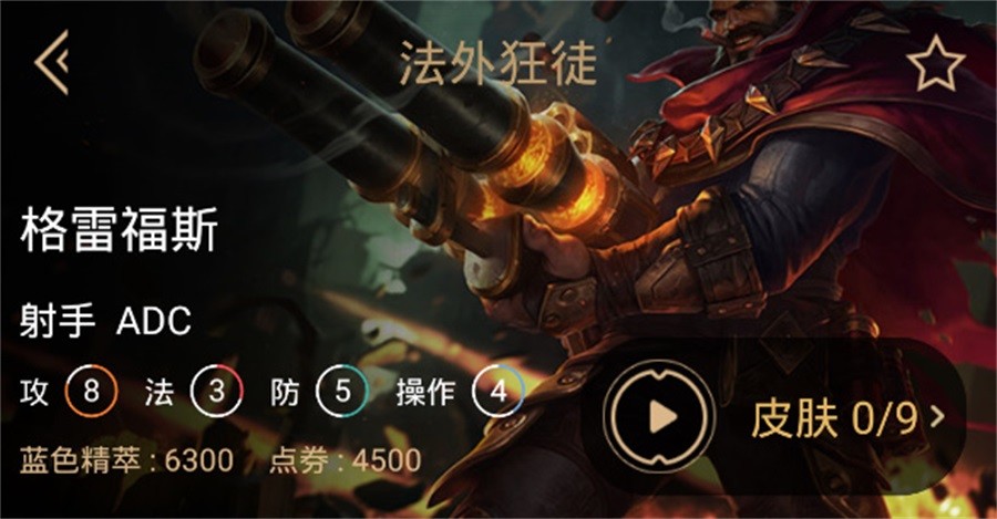 lol官方评级打野难度,男枪4级,豹女7级,而比她难的有3