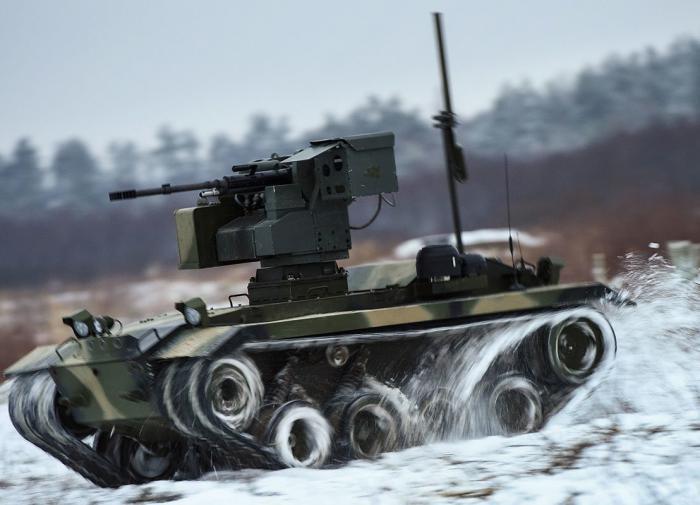 战斗机器人正在发展:俄罗斯军队如何发展无人机器人