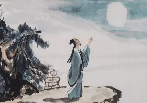 现在照耀我们的这颗月亮,它曾经照见过古人,也必将要照耀后人,它是