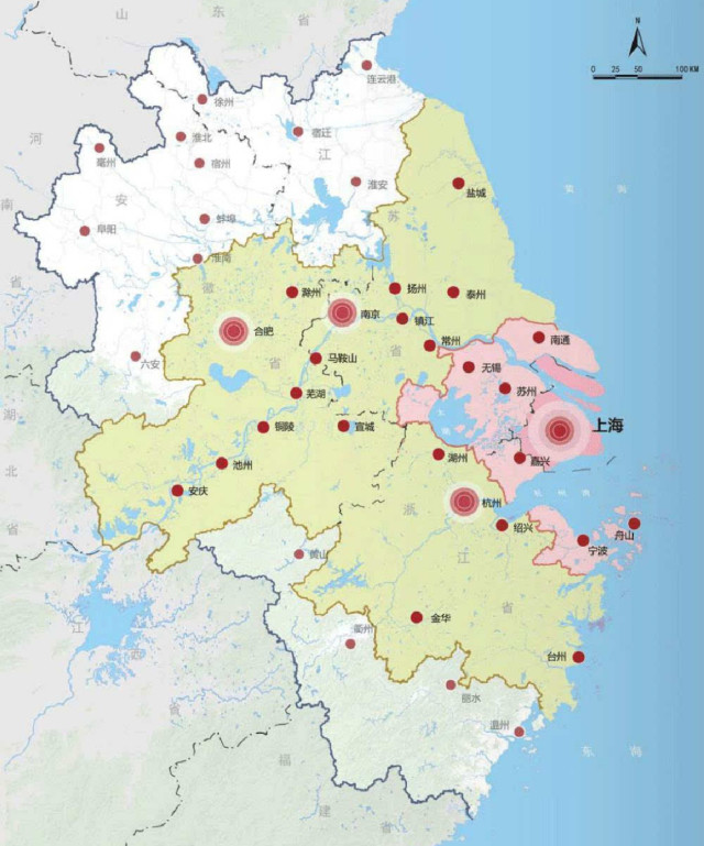 上海和浙江正在"瓜分"江苏城市版图!南京和苏州谁来应战?