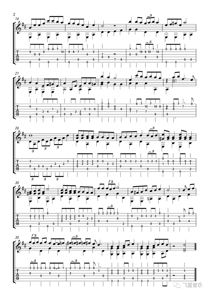哆啦A梦曲谱