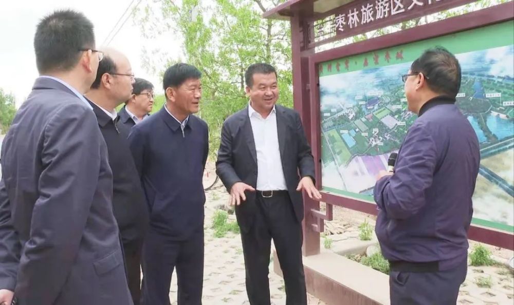 中卫代理市长马洪海履新职后首次调研沙坡头区和中宁县!