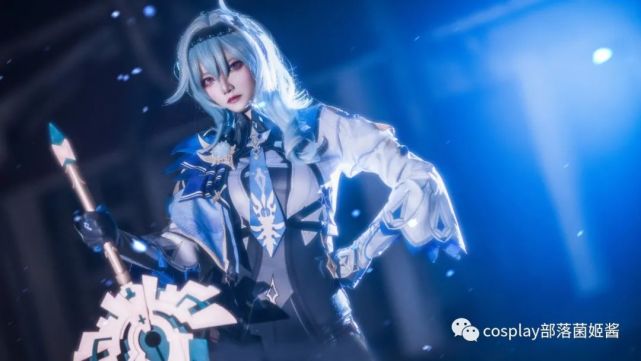 cos:原神浪花骑士优菈cos正片@柚柚子