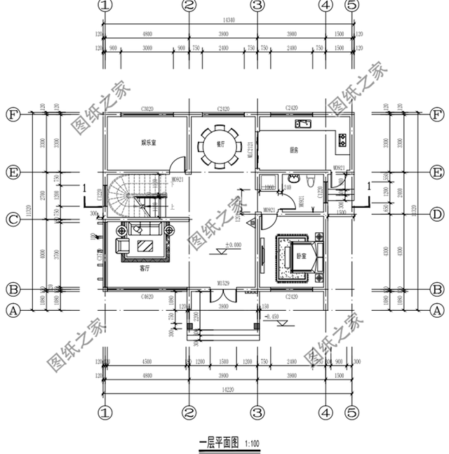 最新农村住房设计图,户型不错,收了图纸赶快回老家建去吧