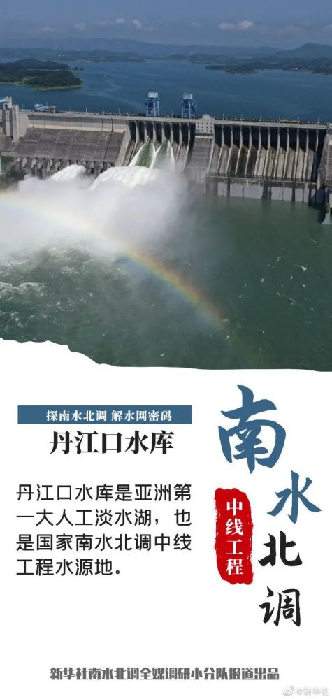 南水北调中线工程沿线这9个地标,你都去过吗?