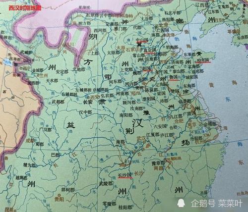 (备注:刘武的梁国在汉景帝时期就被"瓜分"了,此处只是以他举例)推恩令