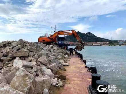 青岛女岛港将晋升百万吨级,升级改造工程下月底完工