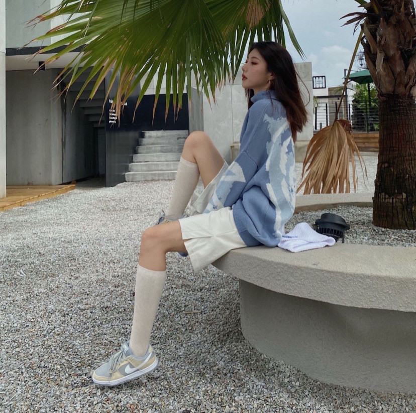 酷酷女孩的专属 dunk sb 北极狐