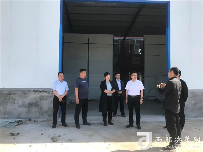 宝鸡市凤翔区区长王宏强深入南指挥镇检查指导重点项目建设情况