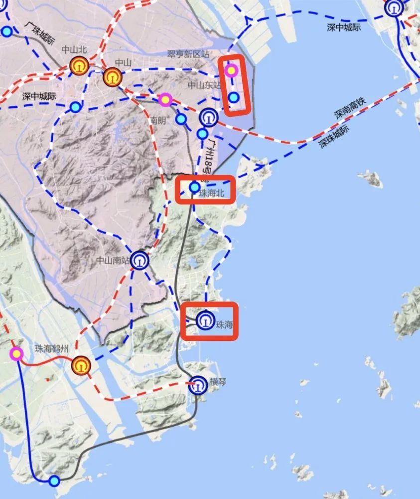 明珠站点曝光!珠海机场新增北延城轨!