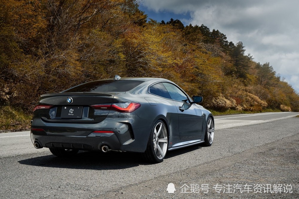 新一代宝马g22 4系车型空气力学套件近期强势来袭