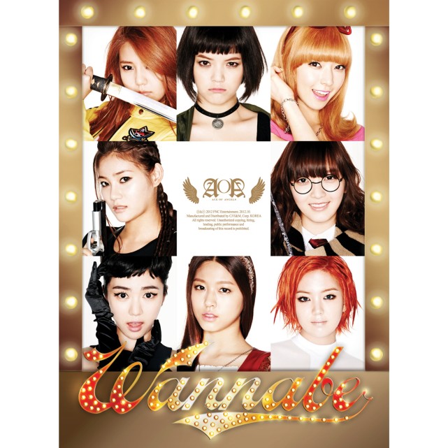 k-pop:韩国女团aoa的专辑封面图