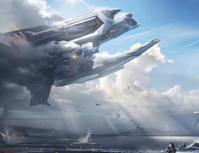 "吃鸡"6月新版本疑似提前泄露:巨型宇宙战舰,陆地飞空