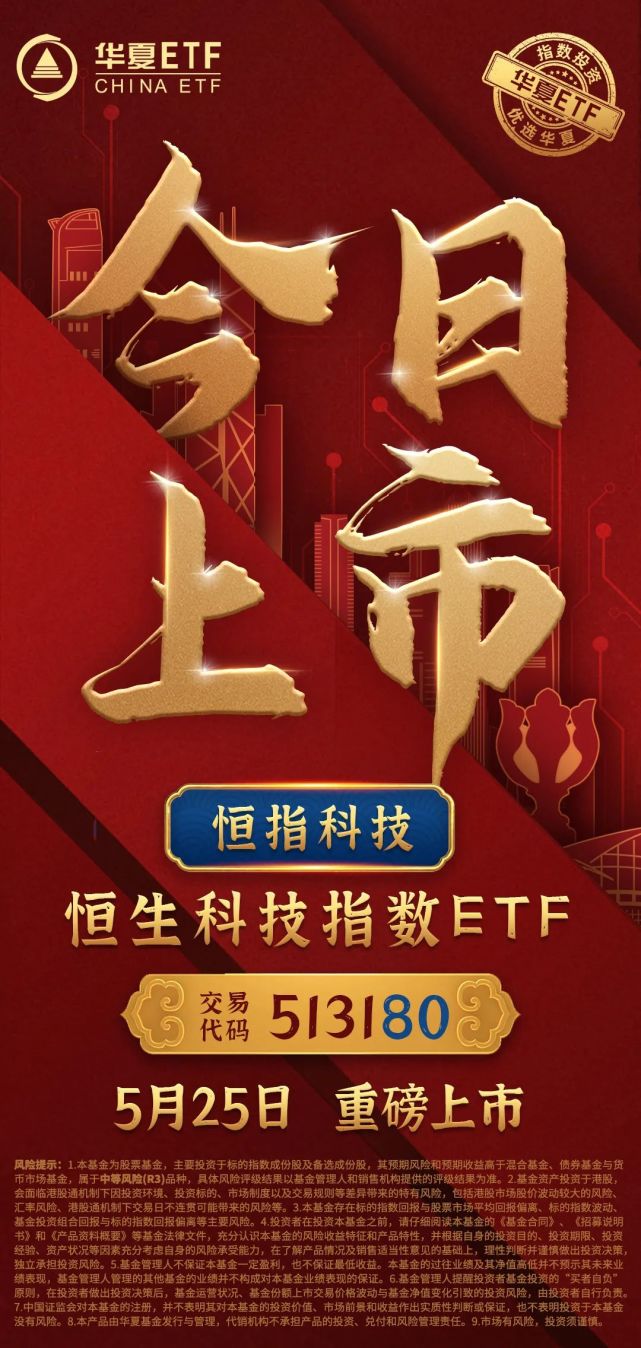 就在今天！恒生科技指数ETF重磅上市！-腾讯新闻