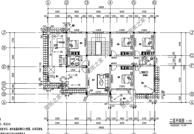 农村两层自建房设计图,户型简单易建,看完真的是心动了