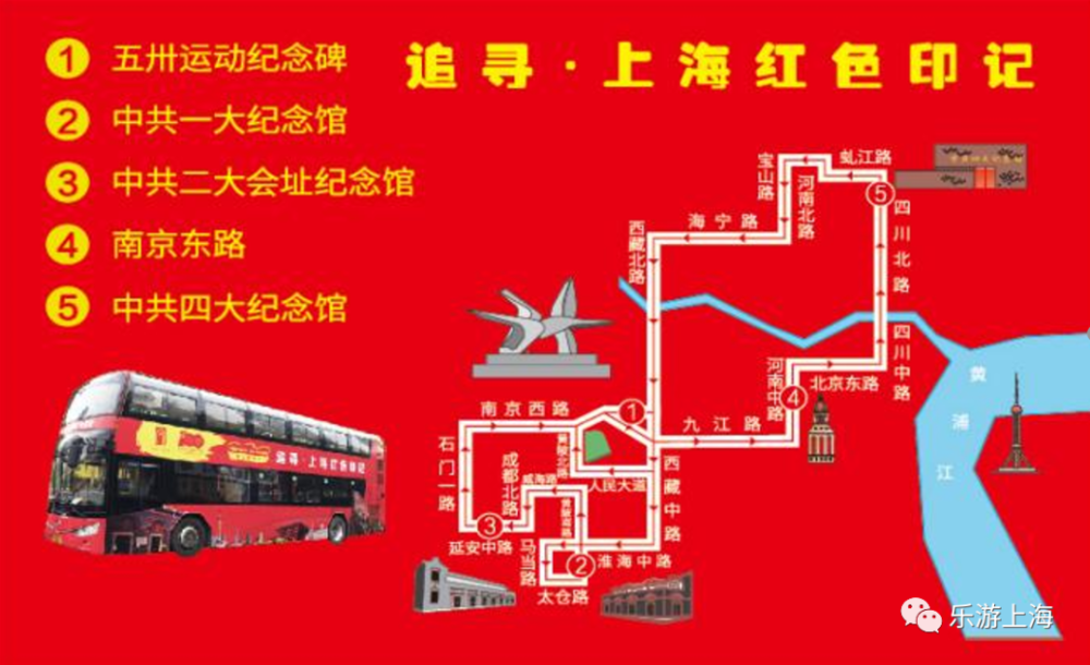 太值了!只需20元,直达上海n个红色景点,还能随上随下
