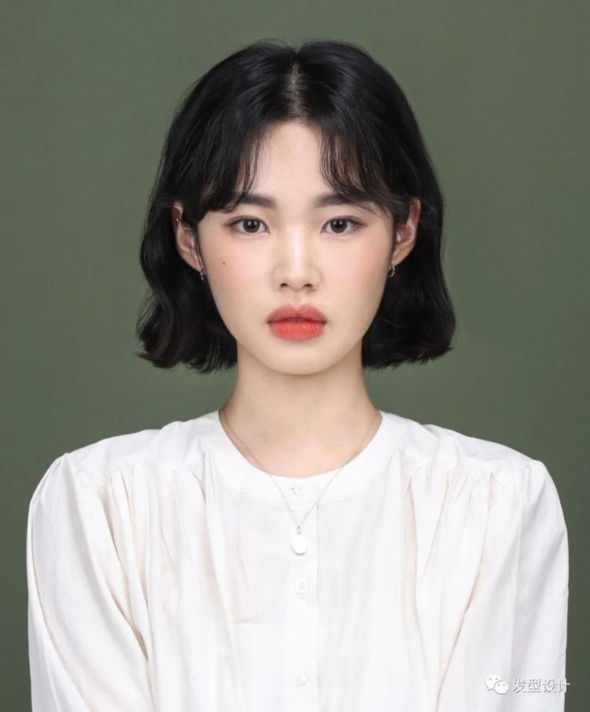 小圆脸短发,夏天安排起来!