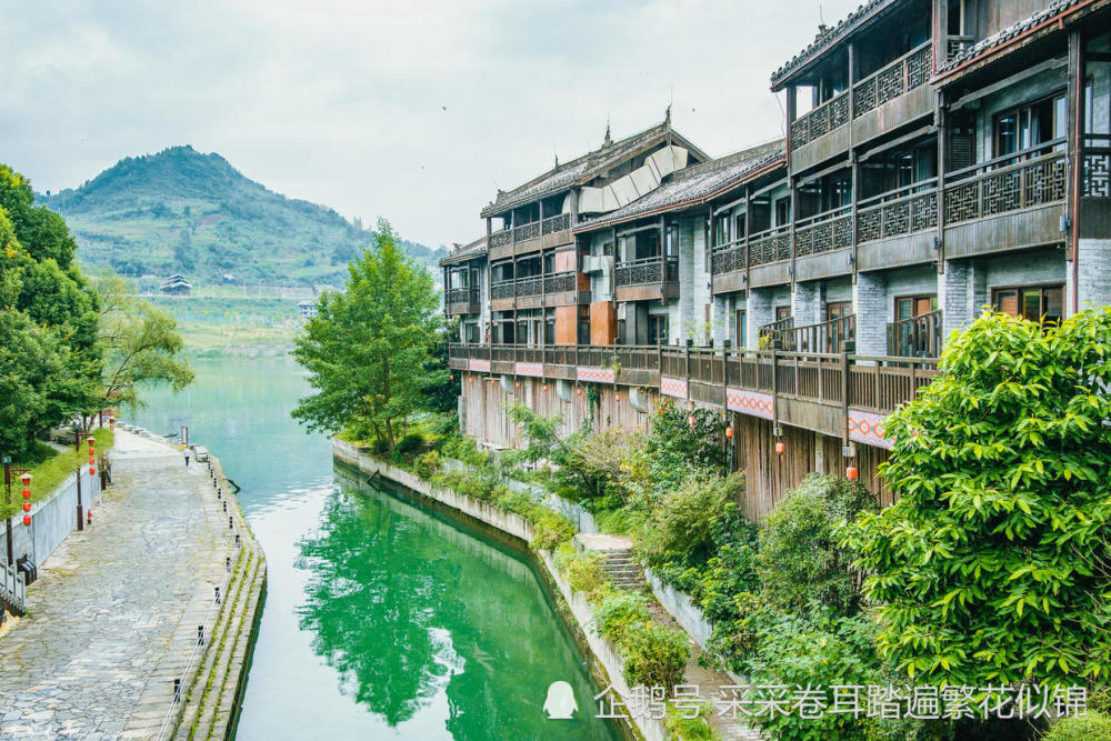 自驾重庆黔江,遇见濯水古镇,青山绿水慢时光,柔美如江南水乡