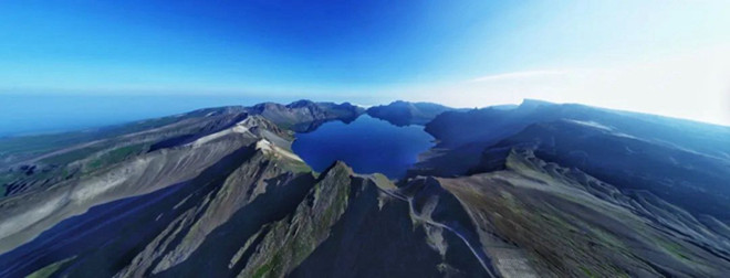 (长白山天池美景 长白山池南区政府供图)
