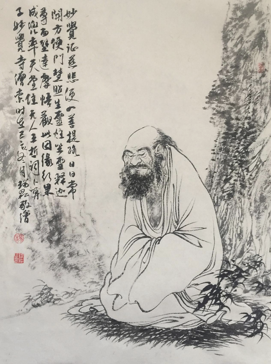 渊雅静穆  高古清逸——品味著名画家杨瑞嵩人物画的静净与空灵意境