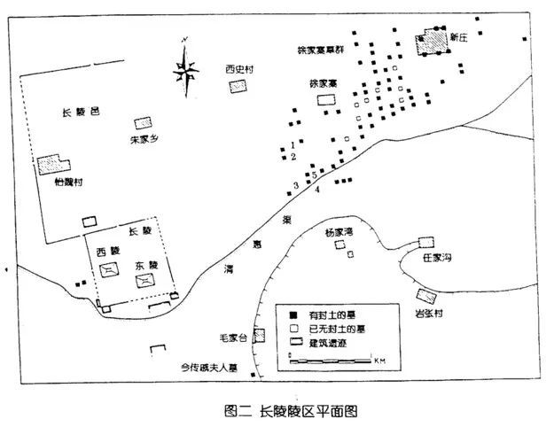 西汉帝陵基本上均有数量不等的陪葬墓