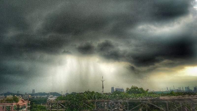 暴雨!广州启动雷雨大风Ⅳ级应急响应,多区黄色预警信号生效