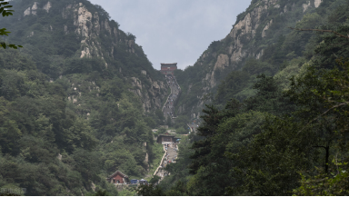 景观在中国!世界文化与自然双重遗产"泰山风景名胜区"
