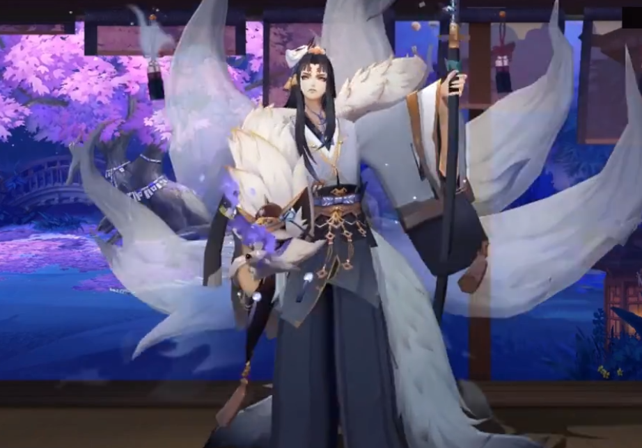 阴阳师ssr玉藻前净魂狐焰皮肤建模优化详解 纯爷们大舅帅出新高度