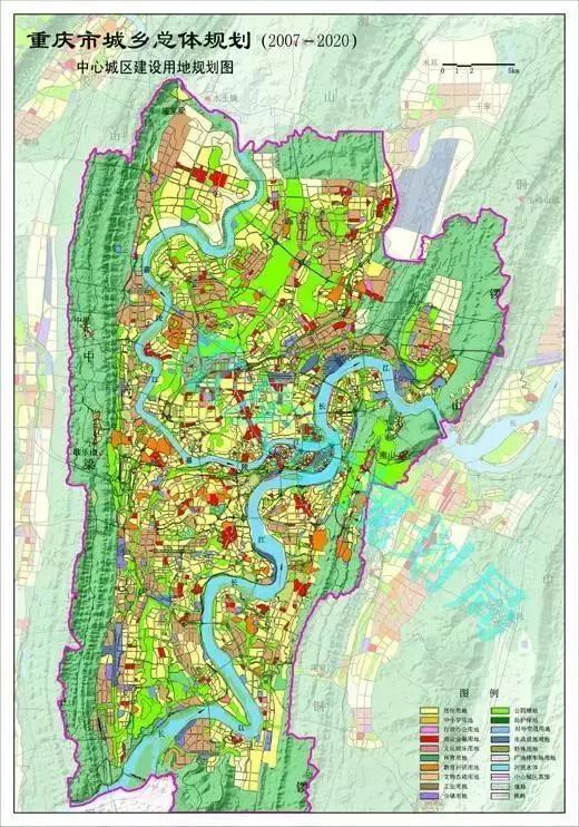 我国城市的市区,城区,规划区,建成区最详细解释—以重庆市为例