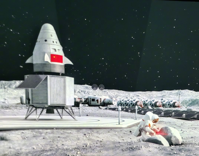 种菜还是挖矿?中国月球基地规划图曝光,车轮滚滚全面实现机械化