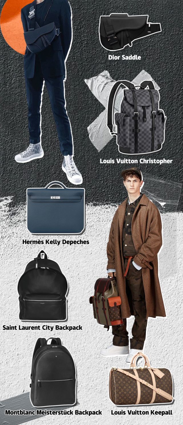 最值得买的12款大牌男包！好几款女生用也很时髦！-腾讯新闻