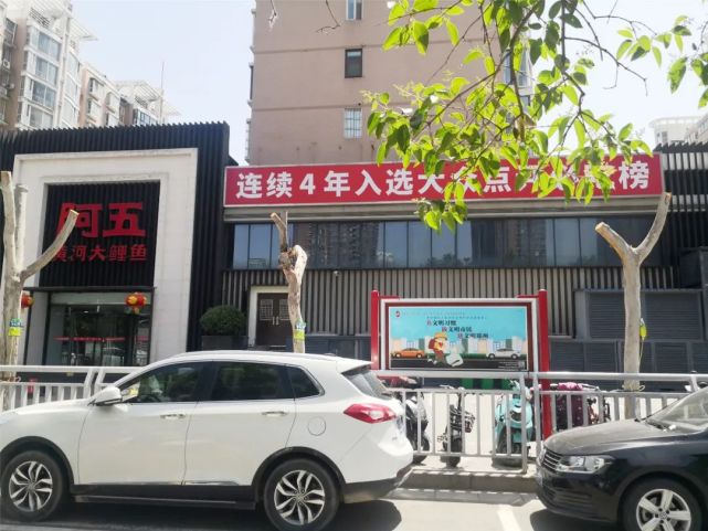 怪事|郑州阿五黄河大鲤鱼多个门店前的绿化树,惨遭黑手!