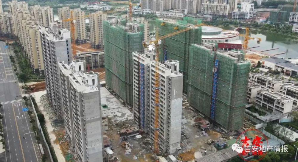吉安城南破万的精装房是什么样的?中奥庐陵宸央航拍来啦!