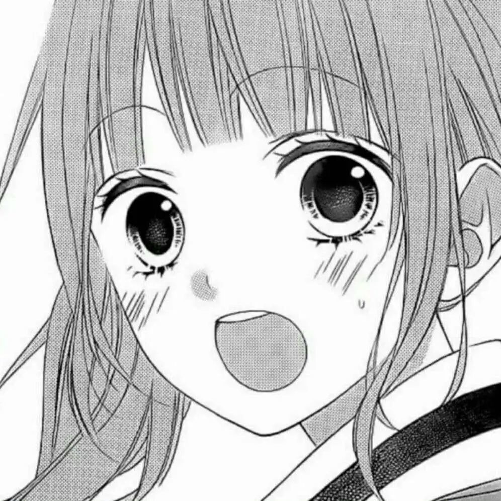 路还长 温柔的事一定会发生|黑白动漫女生头像 漫画头像