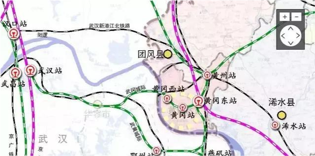 武汉六条市域铁路将向黄冈孝感延伸,汉川红安蕲春八个