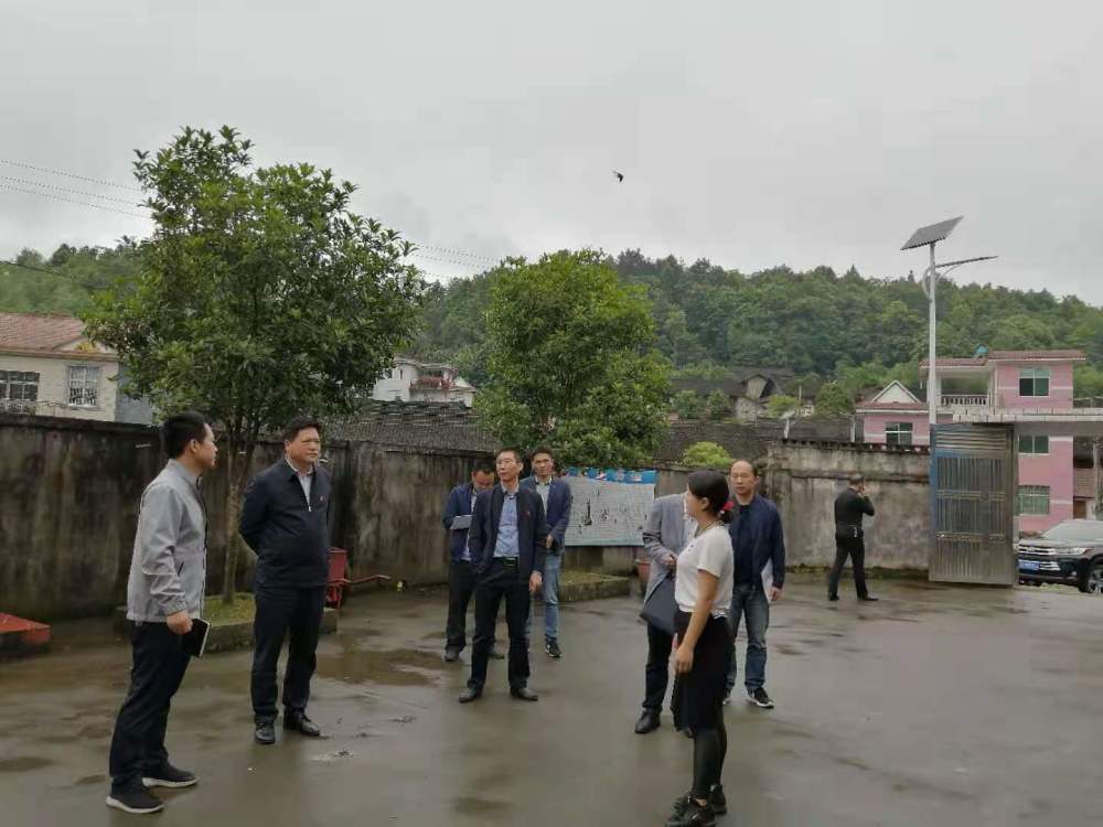 湘西州教体局党组书记,局长田勇来龙潭考察调研农村学校建设