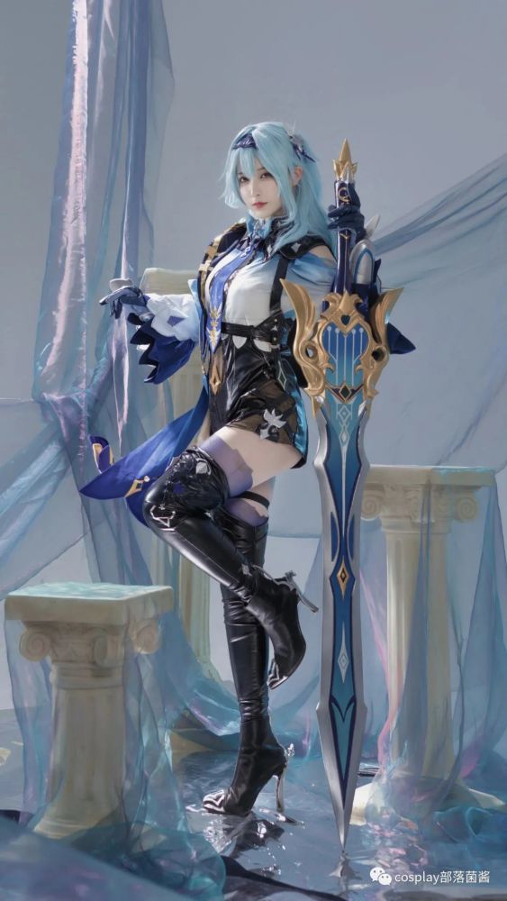 cos:二次元cos大赏浪花骑士优菈@铁板烧鬼舞