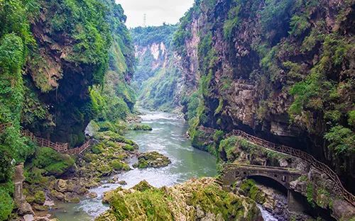 马岭河峡谷风景名胜区