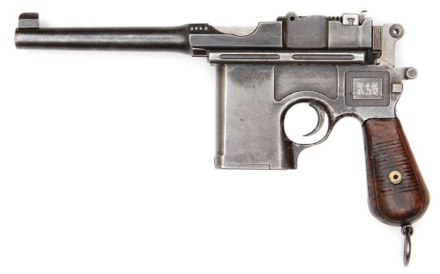 山西特产"盒子炮",阎老西专利产品,如今一枪难求标价48万!