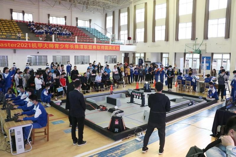 航天学校:承办robomaster2021机甲大师青少年长株潭联盟赛
