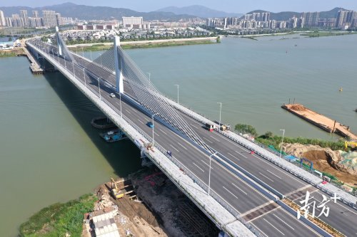 通了!珠海西部中心城区(a片区)双湖路黄杨河大桥建成通车